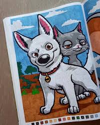 volt star malgre lui livr disney drawings disney sketches sketches