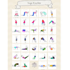 The best yoga poses for sensory input. Yoga Poster Schule Das Yoga Poster Begleitet Dein Yoga Challenge
