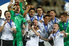 El torneo se celebra cada dos años. Trofeus Do Futebol Euro Sub 21 Alemanha Campea