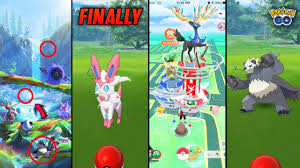 Sylveon is a fairy pokémon. Omg Sylveon In Pokemon Go New Legendary Raids Pokemon Go New Loading Screen For Pokemon Go Youtube