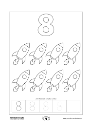 Numbers Coloring Book For Kids Number 8 Coloring Books Kids Coloring Books Printables Free Kids