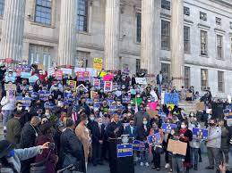 Eric adams, president of brooklyn borough and a former new york police captain, led the first round of counting in the democratic mayoral primary, seizing a crucial advantage with a focus on law. Eric Adams Bkborohall Twitter