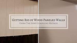 While they require a base before installation (they while wood paneling is heavier and sometimes less affordable than drywall, it can add a stylish touch to your home while offering an unmatched. Covering Wood Paneling Affordable Remodeling Youtube