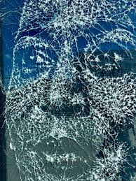 I don't really think that small peanuts and a glass of lemonade will explode. There S A Portrait Of Kamala Harris On The National Mall It S Made Of Shattered Glass