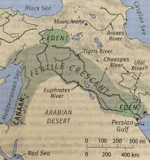 The Garden Of Eden Bible Mapping Biblical Garden Garden Of Eden