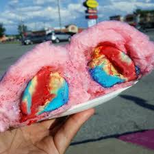 The inside of this burrito is more familiar to us, since it's just ice cream. Sugar Sugar Ice Cream Frozen Yogurt 1254 London Road Sarnia On