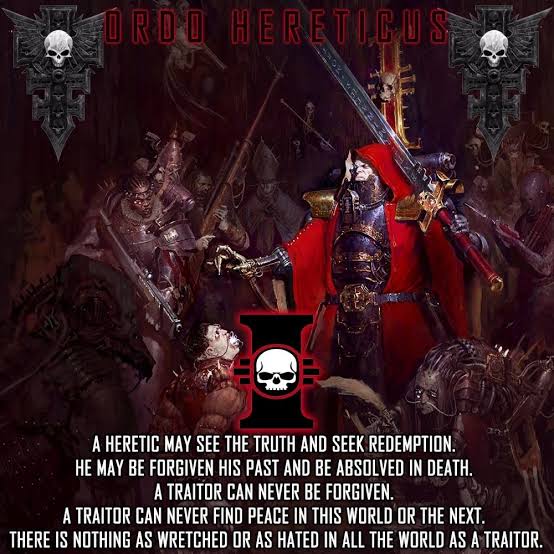Whats the difference between a Heretic and a Traitor? Are they the same?