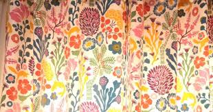 宜家棉麻窗帘成品特价客厅卧室窗帘成品布料定制韩式田园zakka printed shower curtain prints shower curtain