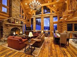 Pin By Camille Keenan On My Dream Home Log Home Interiors Log Cabin Interior Cabin Homes