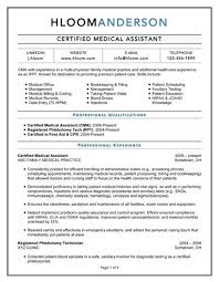 free medical assistant resume samples