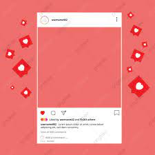 Frame Interface With Love Or Heart Emojis Ig Interface Interface Frame Png Png And Vector With Transparent Background For Free Download Instagram Frame Template Instagram Frame Instagram Logo