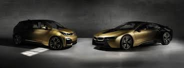 Golden Bmw I3 And I8 Starlight Edition Revealed Top Speed Bmw I3 Bmw I8 Bmw