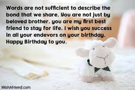 Birthday Message To A Dear Friend And Brother Brother Peace Love Happiness And Success Your Birthday Have Best Happy Wishes Fo Birthday Wishes For Brother Happy Birthday Brother Wishes Best Birthday Wishes