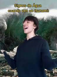 Tsunami Con Cara Feliz Ia Meme | TikTok