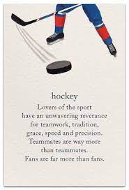 Hockey Birthday Card Cardthartic Com Meaning Of Life Card Sayings Pretty Words