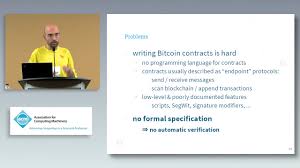 Crypto status on acm is discussed on our forums. Bitml A Calculus For Bitcoin Smart Contracts Youtube