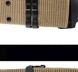 Customize Color 5.5cm Width Plastic Buckle Waist Belt ...