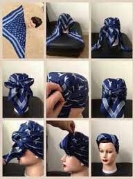Foulard bandana tuto language:fr : 53 Idees De Tutoriel Pour Turban Voile Foulard Tutoriel Pour Turban Turban Foulard