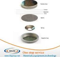 Cr2032 Coin Cell Cases with Spring and Spacer for Battery Research