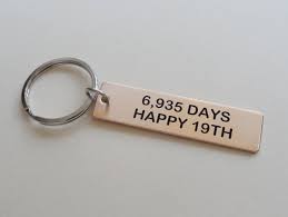 Jun 14, 2021 · modern ninth anniversary gift. 19 Year Anniversary Gift Bronze Tag Engraved W 6 935 Days Happy 19th Jewelryeveryday