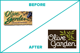 Olive garden's new logo finally knows what an olive looks like. When Good Logos Go Bad Ad Age