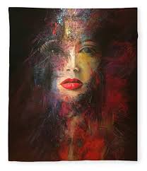 Judy Merrell Fleece Blankets for Sale