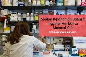 1,521 likes · 2 talking about this. Soalan Kefahaman Bahasa Inggeris Pembantu Makmal C19