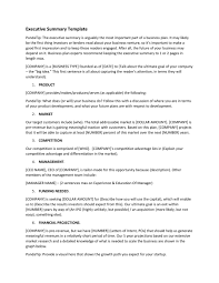 This executive summary template is formatted for word and google docs. 30 Perfect Executive Summary Examples Templates á… Templatelab