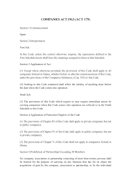 Request for comment national instrument. Https Www A Mla Org Images Acts Companies Act 1963 Act 179 Pdf Pdf