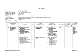 Struktur kurikulum smk tata busana. Doc Silabus 2010 2011 C1 Siti Maria Ulfa Academia Edu