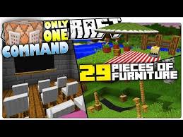 Minecraft 5 Custom Commands That Add 29 New Furniture In Minecraft Only One Command Block Minecraft School Minecraft Creations Minecraft Commands