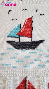 Denizci Bebek Battaniyesi Yapimi Baby Knitting Patterns Denizci Bebek Battaniyesi Modelleri