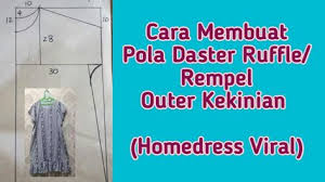 Pola baju daster sederhana tanpa lengan. 140 Ide Pola Daster Di 2021 Menjahit Pola Jahitan Pola Pakaian