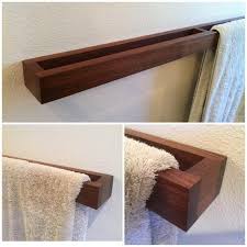 Maybe you would like to learn more about one of these? Towel Rack Walnut Modern Towel Bar Wall Rack Easy Etsy Diy Bathroom Makeover Modern Towel Bars Home Diy