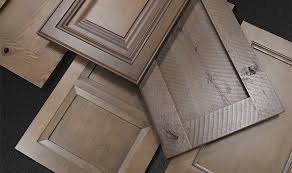 Gray floors with hickory cabinets are dramatic and in vogue. Stonehenge Gray Stain For Cabinet Doors Walzcraft