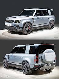 The New Hot Land Rover Defender Svr Will Get A Bmw Sourced 4 4 Litre Twin Turbo V8 And Our Exclusive Land Rover Defender Land Rover New Land Rover Defender