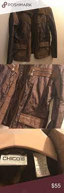 Chicos Leather Jacket 30 Off Bundles Leather Jacket Clothes Design Fashion