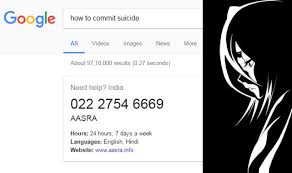 The teen years are an extremely stressful time for many children.untreated mental illness, especially depression, is the leading cause for suicide. Google Search Saves 24 Year Old Girl Who Typed How To Commit Suicide India Com