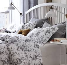 Alvine Kvist Bettwascheset Grau Bettgestell Zimmer Haus Deko
