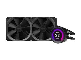 Has been added to your cart. Nzxt Kraken Z53 240mm Rl Krz53 01 Aio Rgb Cpu Liquid Cooler Customizable Lcd Display Improved Pump Powered By Cam V4 Rgb Connector Aer P 120mm Radiator Fans 2 Included Newegg Com