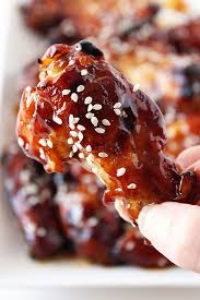 Honey Baked Teriyaki Chicken Wings Handle The Heat Baked Teriyaki Chicken Baking With Honey Teriyaki Chicken Wings Recipe