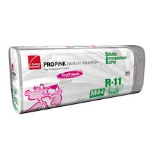 Owens Corning R 11 Ecotouch Pink Unfaced Fiberglass Sound