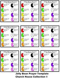 Printable peanut template menu planning wedding worksheet meal. Jelly Bean Prayer Template