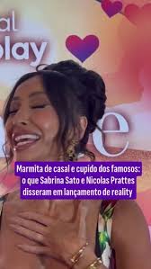 Sabrina Sato entrou no clima romântico de 'Minha Mãe com Seu Pai', novo  reality do Globoplay que ela apresenta, e revelou que tem fama de  casamenteira entre os amigos famosos. Nicolas Prattes também ...