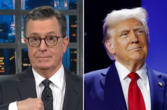 Trump reignites feud with CBS over 'deleted' Colbert interview - years  after his claim was debunked | The Independent