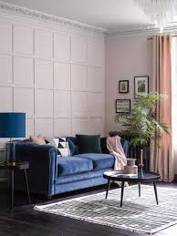 An Elegant Sitting Room In Pink And Blue Get The Look Dear Designer Pink Living Room Elegant Living Room Blue Living Room