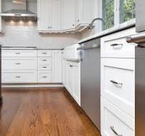 Frame Frameless White Shaker Kitchen Cabinet Doors Design Birch Plywood