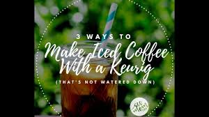 How to replace a keurig 2.0 water filter. How To Make Iced Coffee With A Keurig Youtube