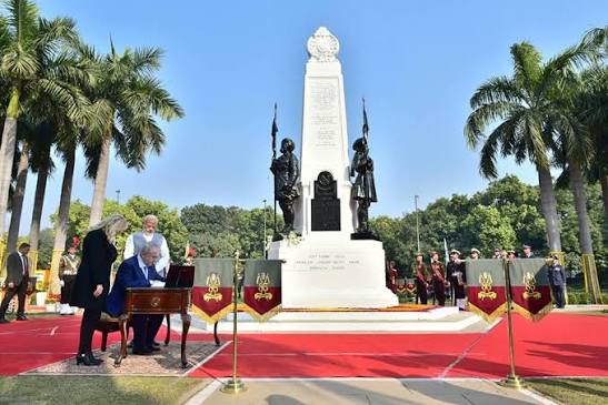 Teen Murti Chowk is now Teen Murti Haifa Chowk in memory of supreme sacrifice by Indian soldiers to liberate Haifa in Israel in 1918. PM Narendra Modi and Israeli PM Netanhayu laid