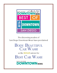 Maybe you would like to learn more about one of these? Awards Body Beautiful Car Wash